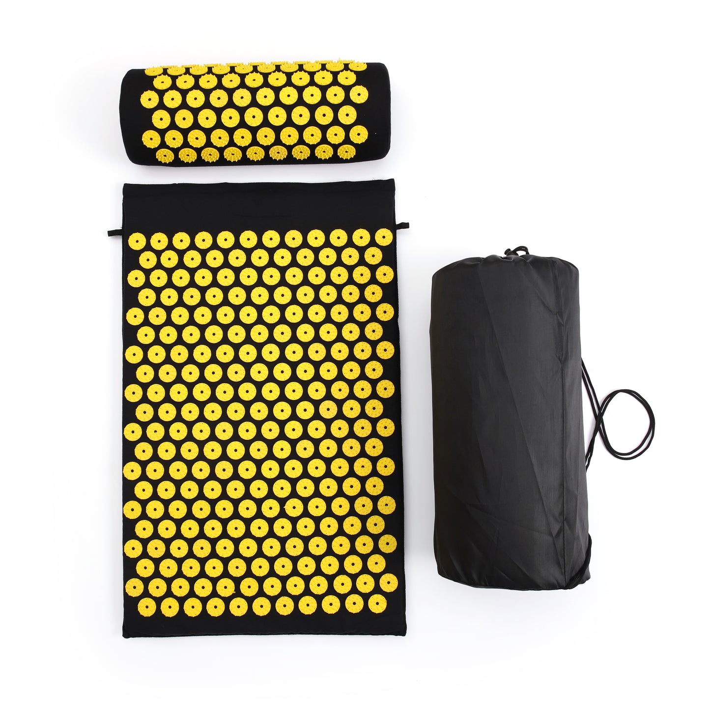 ACUPRESSURE MAT AND PILLOW SET 68*42*2CM  FREE STORANGE BAG