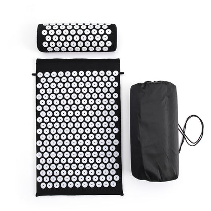 ACUPRESSURE MAT AND PILLOW SET 68*42*2CM  FREE STORANGE BAG