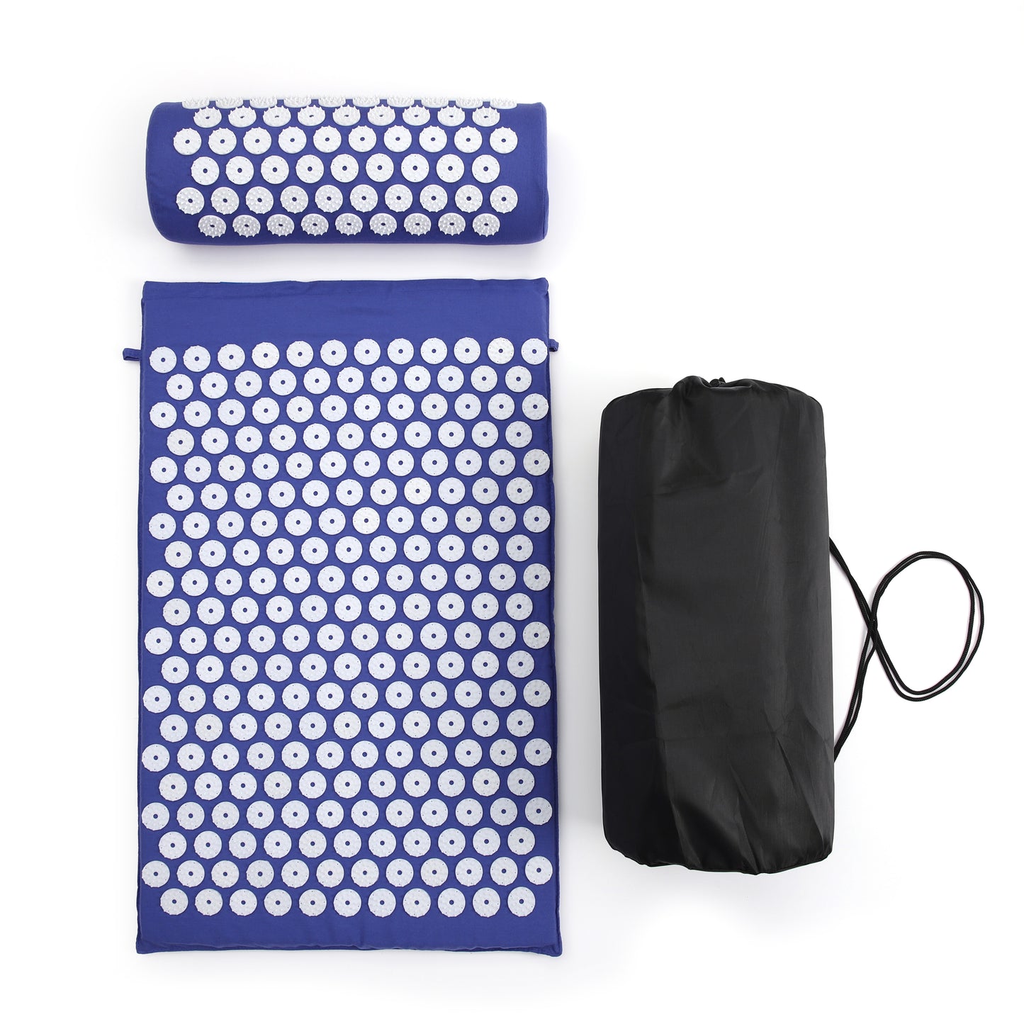 ACUPRESSURE MAT AND PILLOW SET 68*42*2CM  FREE STORANGE BAG