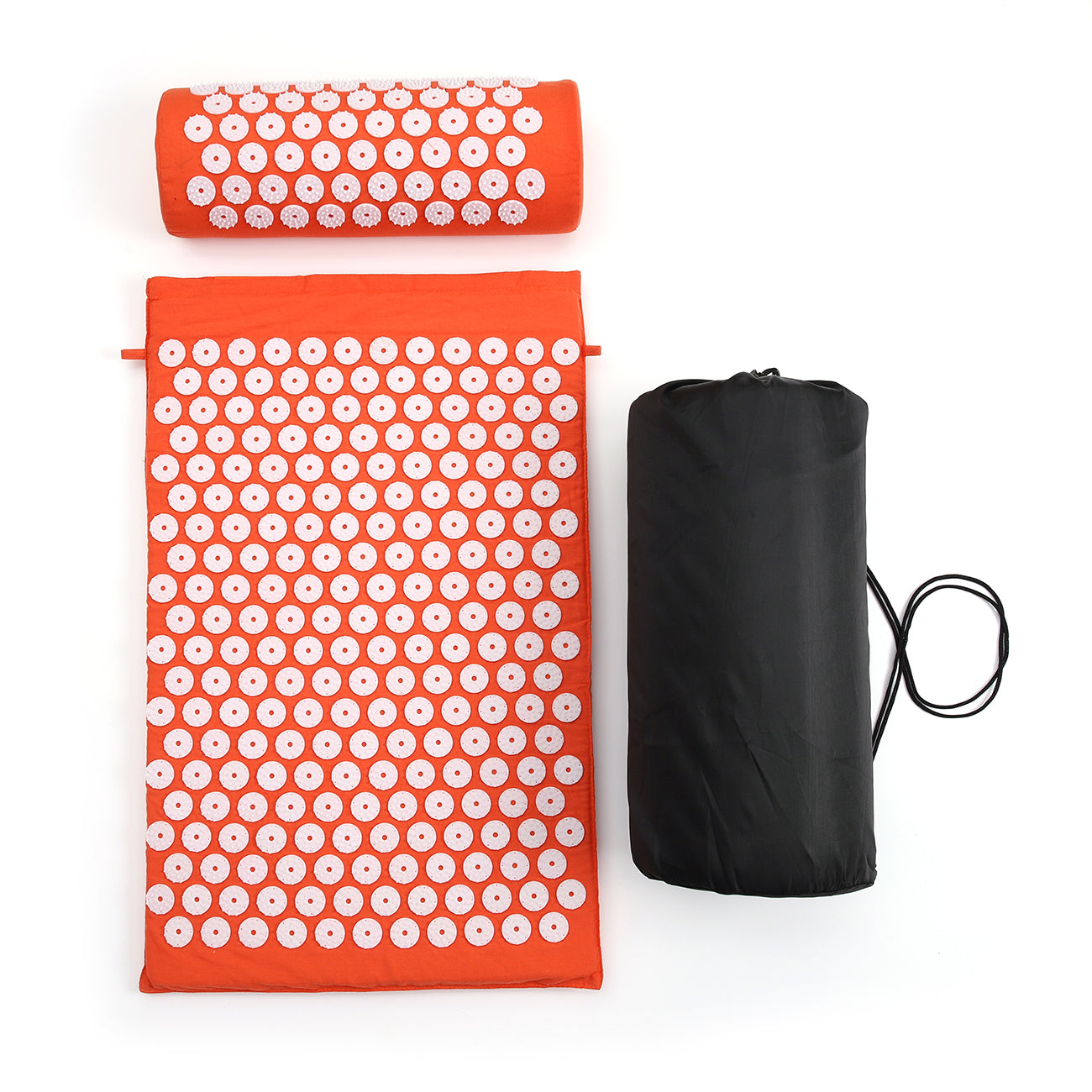 ACUPRESSURE MAT AND PILLOW SET 68*42*2CM  FREE STORANGE BAG